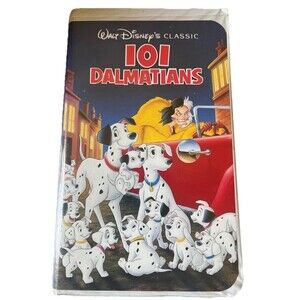 Black Diamond Walt Disney Classics 101 Dalmatians (VHS, 1992)